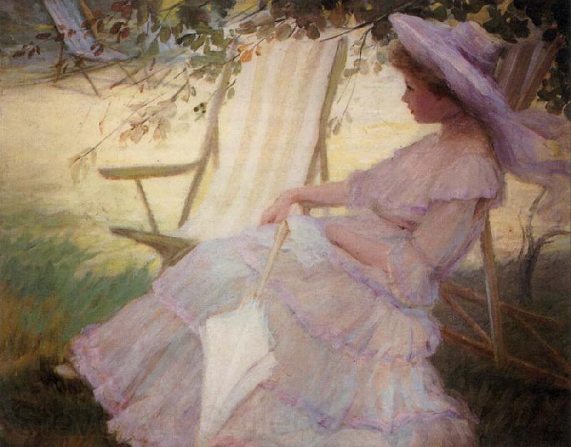 Palmer, Pauline Thoughtful Interlude Spain oil painting art